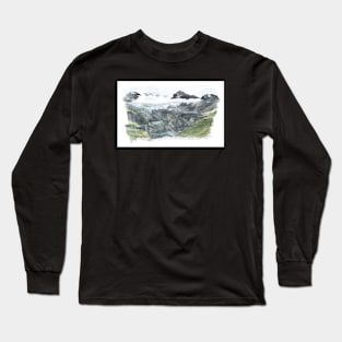 Earnslaw Burn, Otago, V2 Day 2 Long Sleeve T-Shirt